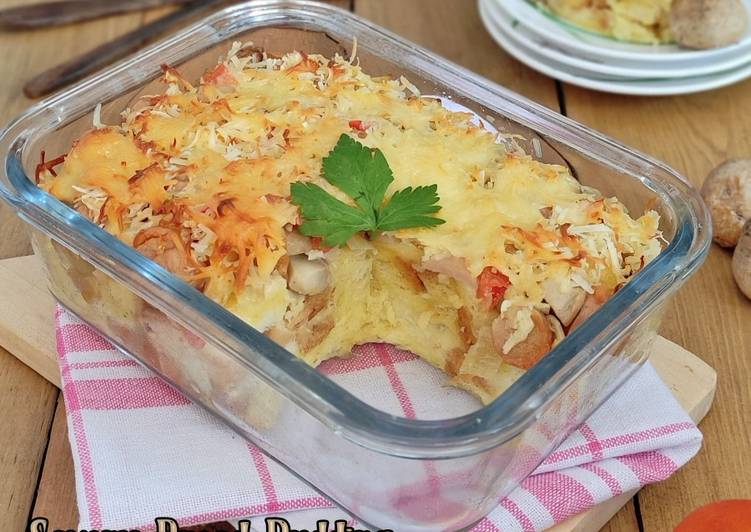 Cara Memasak Cepat Savory Bread Pudding Enak Bergizi