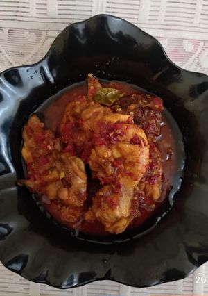 Foto resep Ayam Bumbu Merah