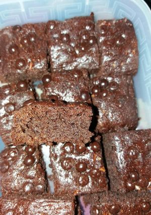 Foto resep Nutricake brownies mudah