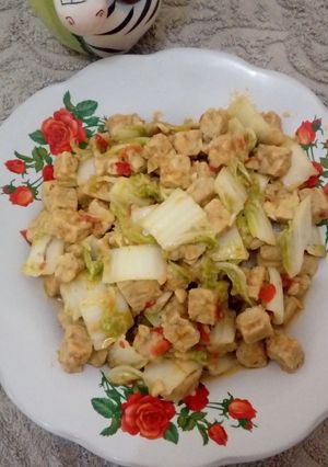 Foto resep Ongseng sawi tempe