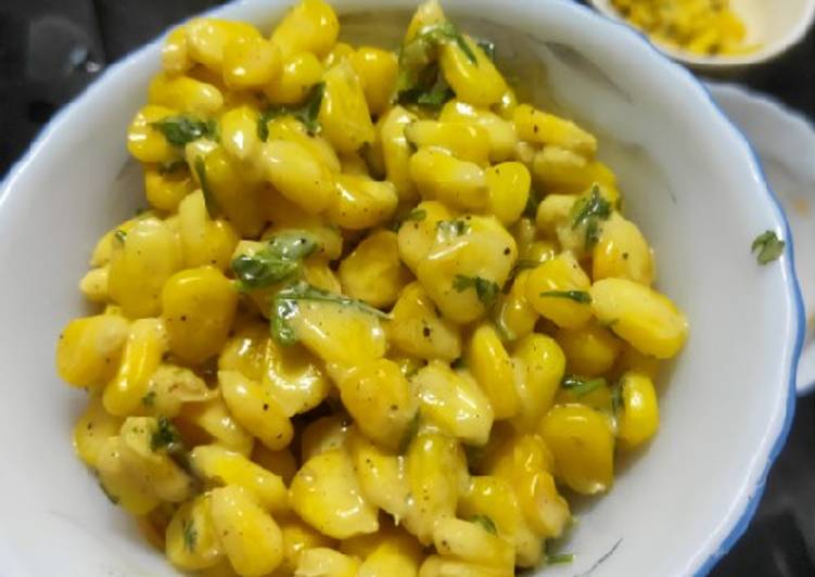 Recipe of Award-winning Cheese chilli masala corn
