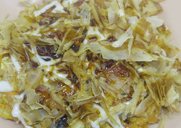 Cara Gampang Membuat Okonomiyaki ayam simple, Bisa Manjain Lidah