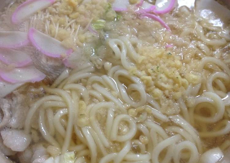 Recipe of Delicious Cold winter holiday lunch staple, braised noodles