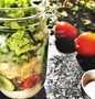 Cara Mudah Membikin Resep  Simple salad in jar yang Lezat, Sempurna
