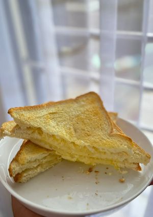 Foto resep Roti Panggang Keju Susu