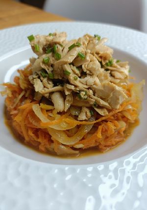Une photo de 🥢Tofu mariné à la Japonaise