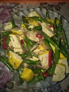 Foto resep Orek Tauge, Buncis, Tahu