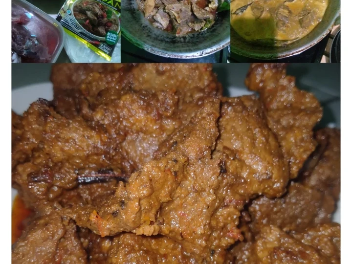 Langkah Mudah untuk Membuat Resep Rendang daging sapi empuk yang  Bikin Ketagihan Anti Ribet, Bisa Manjain Lidah