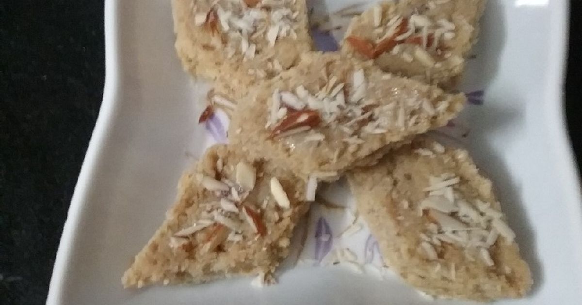 Buffri Roti Roti Ki Burfi Recipe by Usha Pandey Mishra - Cookpad
