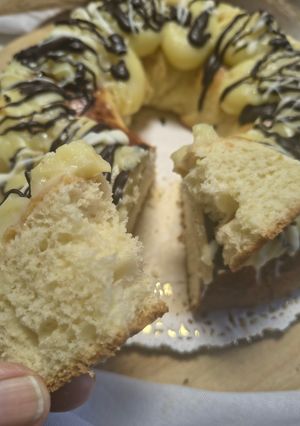 Una foto de Masa Tipo Brioche Para Rosca De Pascua