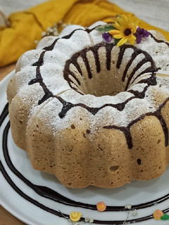 عکسی از دستور کیک چای و گردو
