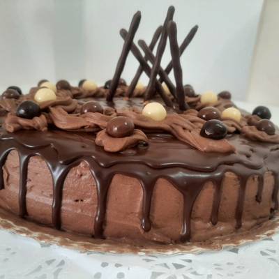 La mejor tarta de chocolate del mundo Receta de Patricia Lopez Cianca-  Cookpad