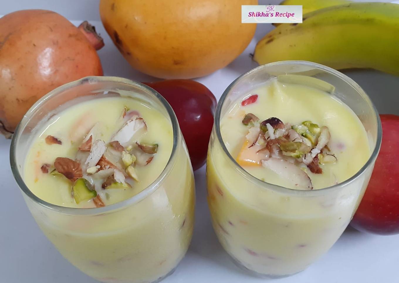 Fruit custard