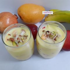A picture of Fruit custard.