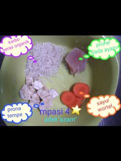 Foto resep Mpasi 4 bintang 6 bulan pertama