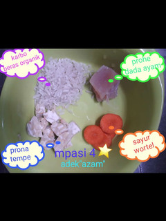 Foto resep Mpasi 4 bintang 6 bulan pertama