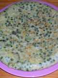 Tortilla de patatas con guisantes
