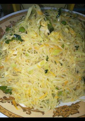 Foto resep Bihun goreng tumis sayur kol ala dapur Q