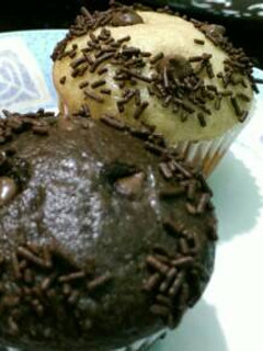 Una foto de Cupcakes Vainilla/Chocolate
