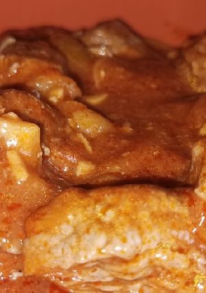Una foto de Ternera encebollada