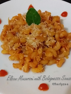 Foto resep Elbow Macaroni with Bolognese Sauce