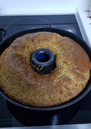 Φωτογραφία της συνταγής Κυπριακή Χαλουμόπιτα σε κέικ