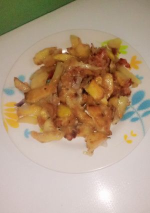 Dankali da kwai ainihin hoton girkin