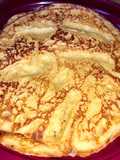 Arepa de banano y avena