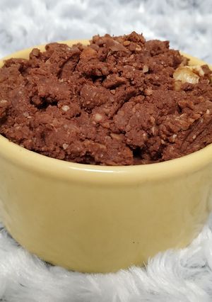 Une photo de PÂTE À BROWNIE CRUE 🍫