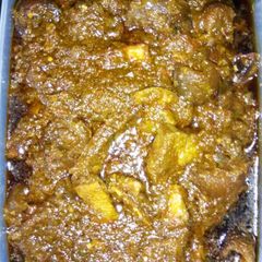 A picture of Ofada stew.