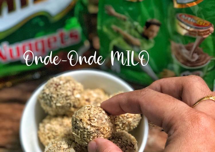 Onde-Onde Milo, Rahsia Resepi Sedap