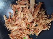 Gambar enoki goreng