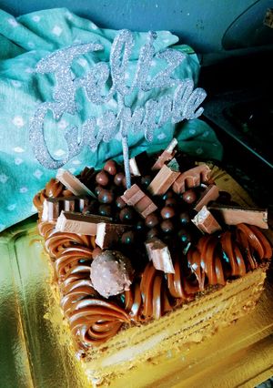 Una foto de Chocotorta