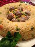 رز بالكاري والخضار