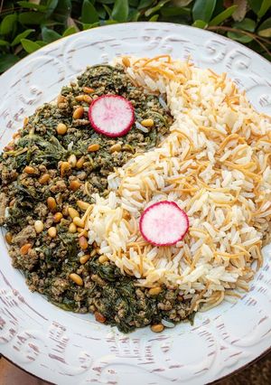 صورة لوصفة يخنة السبانخ