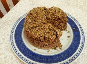 Una foto de Bizcocho de chufa sin azúcar, sin gluten y vegano