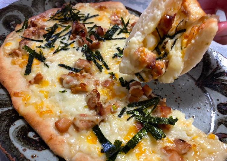 Recipe of Delicious Teriyaki Mayo Chicken Pizza