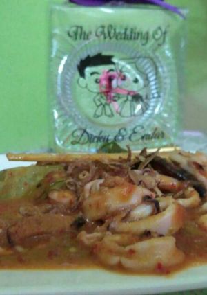 Foto resep Cumi bumbu PEDAS