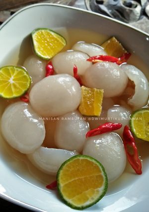 Foto resep Manisan rambutan