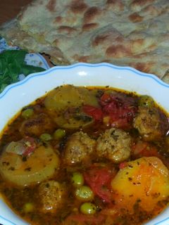 عکسی از دستور آبگوشت کوفته ریزه