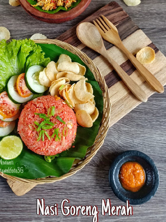 Anti Ribet, Membuat Nasi Goreng Merah Makassar Kekinian