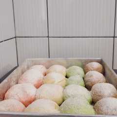 รูปของ Japanese milk bread (takaran sendok)