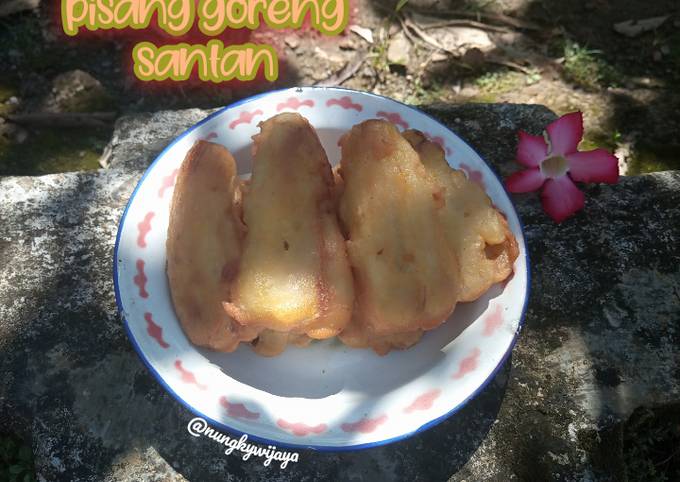 Pisang goreng santan