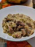Risotto integral con toque manchego