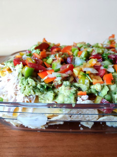 Una foto de Nachos completos