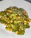 Curry de garbanzos con verduras