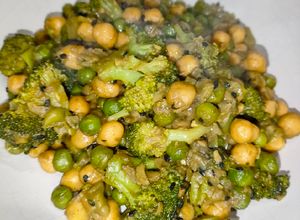 Foto principal de Curry de garbanzos con verduras