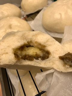 糕粉綠豆沙包子 的食譜成品照片