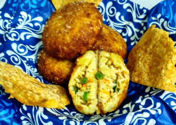 Poha kachori Poha kachori