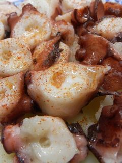 Una foto de Pulpo a feira